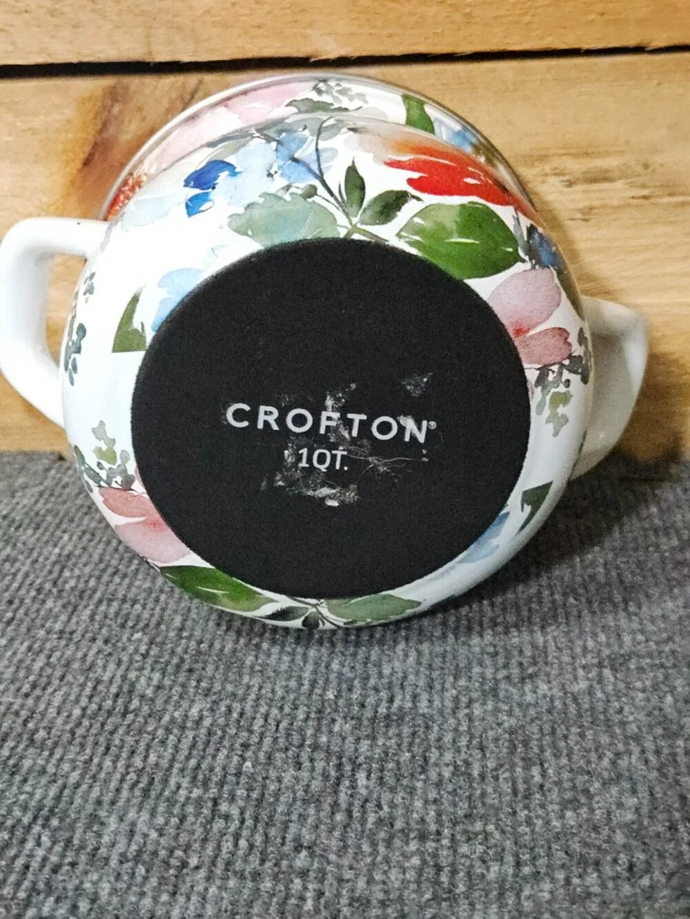 Crofton Floral Casserole Pot